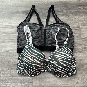 Victoria’s Secret 2 Pack Bra BUNDLE Size 34D